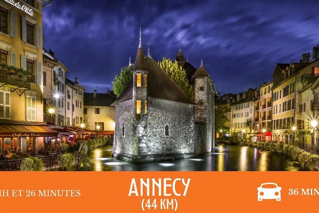 Zenbnb / Scandinavian / Gare / Parking Prive / Annemasse